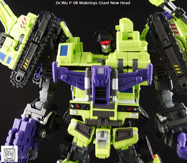 DR WU DW P08 Head On! Head Upgrade For Make Toys Giant New Image  (6 of 20)